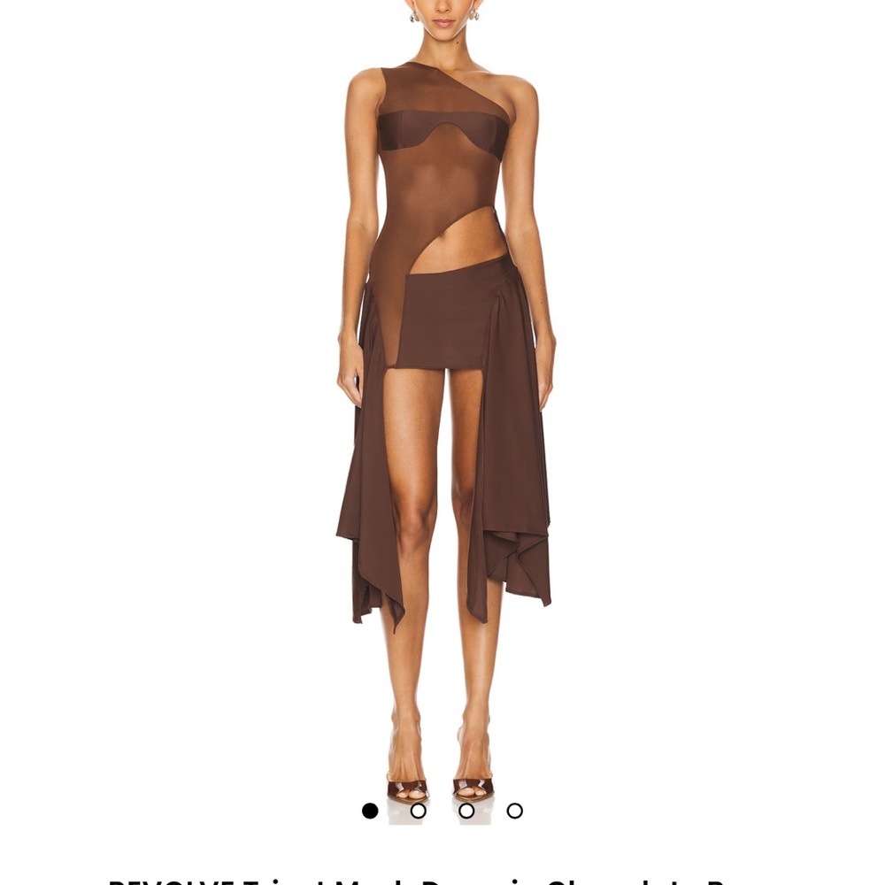 Revolve Tricot Mesh Dress